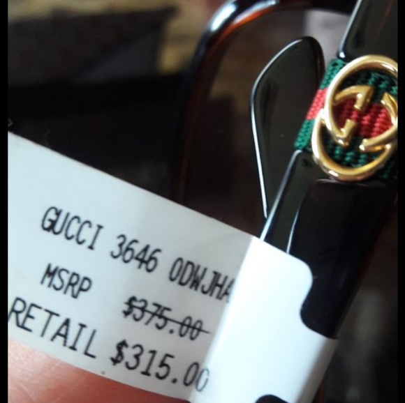 Authentic GucciSUNGLASSES